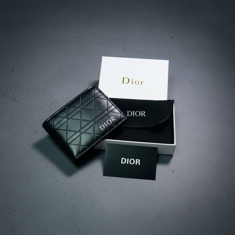 Premium Black Bifold Wallet for Men ⭐