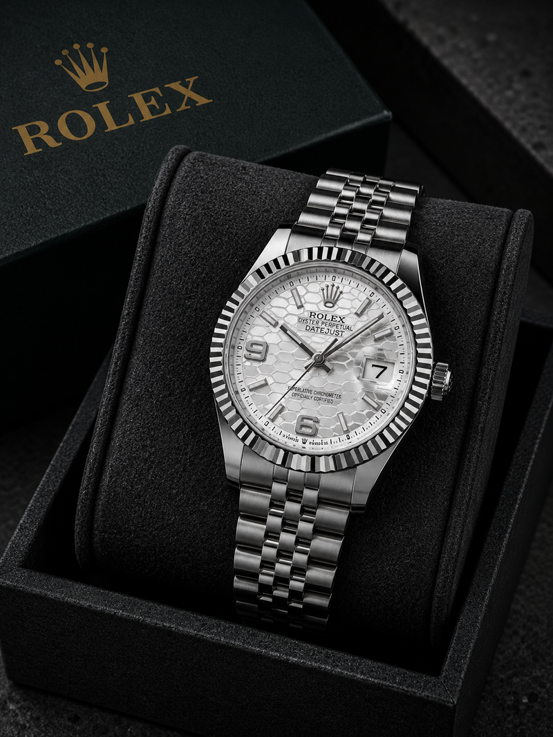 PREMIUM IMPORTED ROLLY WHITE DIAL