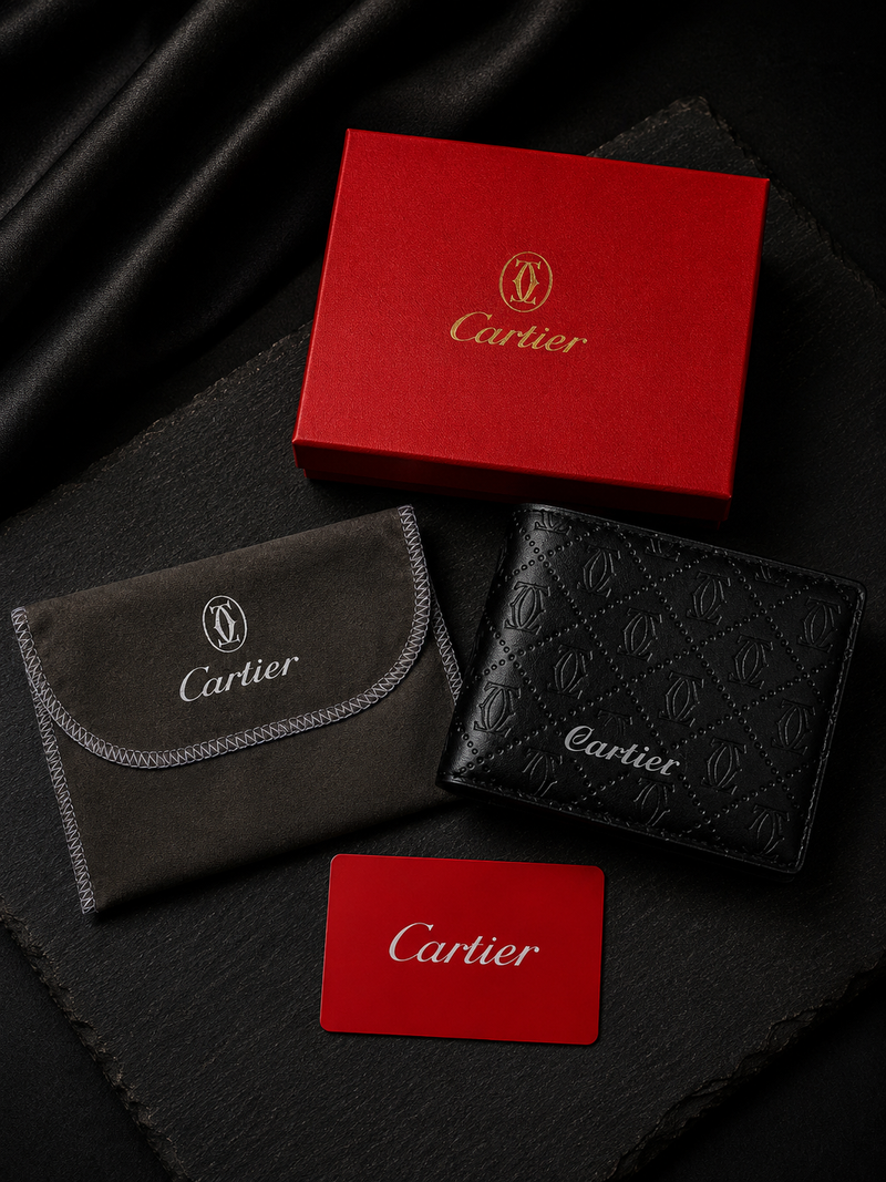 Premium Black Bifold Wallet for Men ⭐