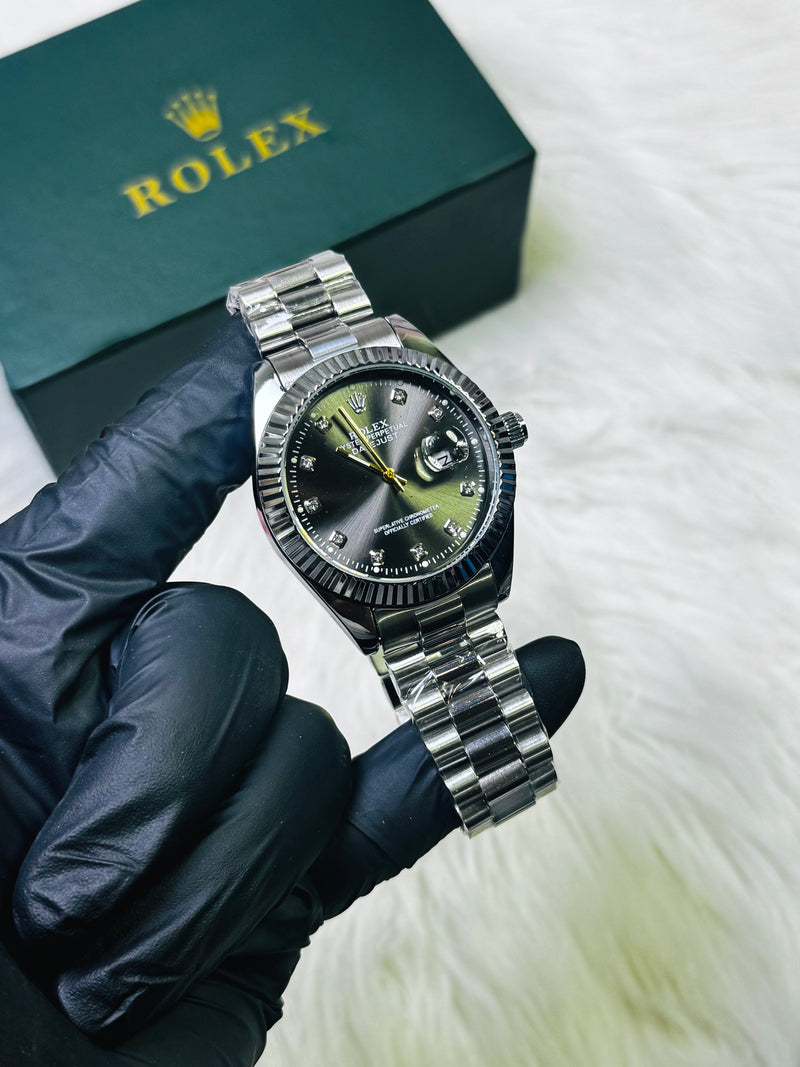 PREMIUM IMPORTED ROLLY BLACK DIAL