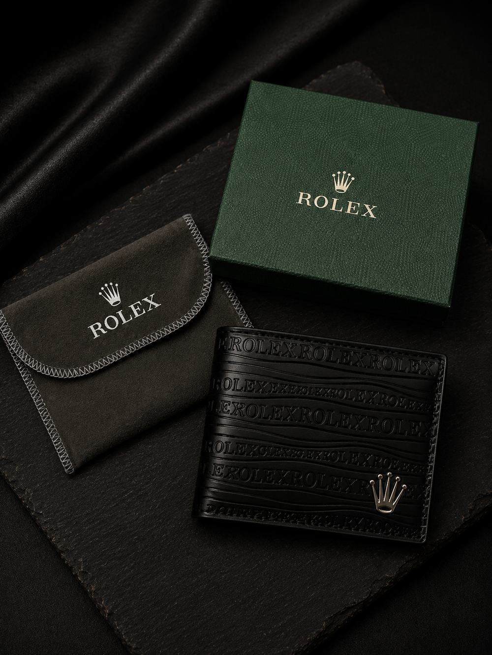 Premium Black Bifold Wallet for Men ⭐